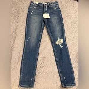 Chic Blue Skinny Jeans